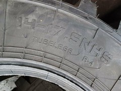 14×17.5 R-4 TIRE NEW COSMETIC BLEM 10PLY 14175 14 17.5