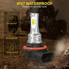 For Honda Foreman Rubicon 520 2020 2021 2022, LED Headlight Bulbs 12V 35/35W