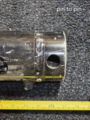 Terex 15860110 Hydraulic Welded Cylinder For PH1400 Radial Control