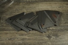 10 NOS Sickle Sections S20-5743 For Massey heavy under serrated