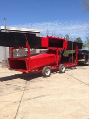 Brush burner / Air curtain pit burner. mcpherson m30f brush burner / Inclinator