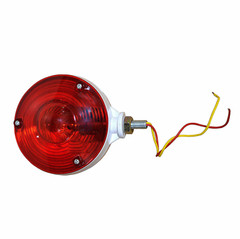 12v Fits Massey Ferguson Kubota Tractors Safety Warning Light Red and Red Lens