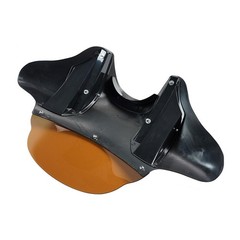 Motorcycle Outer Batwing Fairing Fit for Road King Matte Black Smoke Windshield