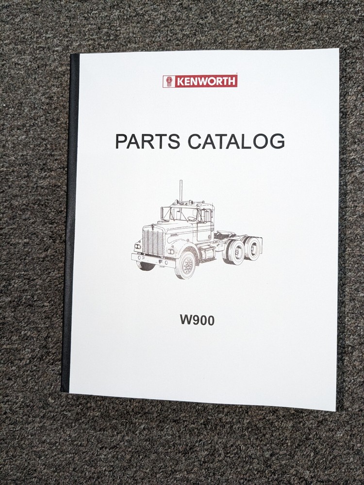 1979-1982 Kenworth W900A Semi Truck Parts Catalog Manual 1980 1981