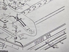 Woods 214-1 214Q-1 SM214-1 SM214Q-1 Rotary Cutter Mower Operator & Parts Manual