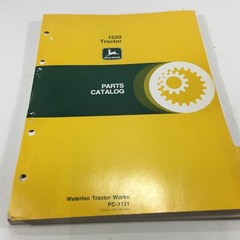 Genuine John Deere 1520 Tractor Parts Catalog PC-1121 1977 Dealer Service