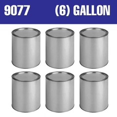 LAUCO Empty Paint Cans with Lids – 128 oz Gallon Metal Paint Cans, 6 Pack,