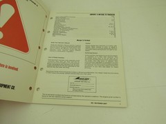 New Idea 709 Hydro Uni-Power Unit Operator’s Manual
