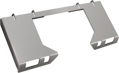 1/4″ 1/2″ 3/8″ Thick Skid Steer Mount Plate Adapter Loader Quick Tach Attachment