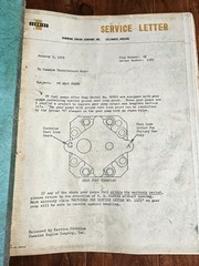 General Motors Cummins Diesel Euclid Equipment Full Of Service Letters 1950’s