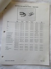 1992 Deutz Allis Chalmers Tractor Electrical Equipment Head Lamps Catalog Manual