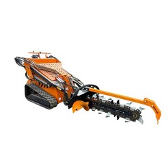 Landhonor 8in Mini Trencher Ditch Digger 9-15 GPM Skid Attachment for Toro Dingo