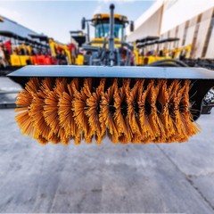 51” Snow Cleaner Angle Broom Sweerper Snow Brush Fit Toro Dingo Mini Skid Steer