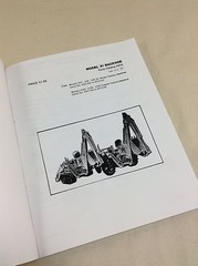J I Case Model 31 Backhoe Parts Catalog Manual C672 For 530 540 310D 310E 310F