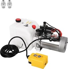 Hydraulic Power Unit 3 Quart Double Acting Dump Trailer Lifting Platforms Pump