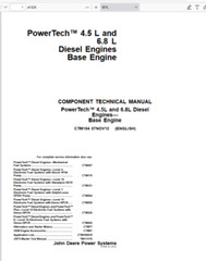 John Deere 7630 7730 7830 7930 Tractors Technical Service Repair Manual TM2266