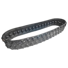 Rubber Track 180mm*72mm*37 Excavator Part Pattern Protrusions Toothed Blocks