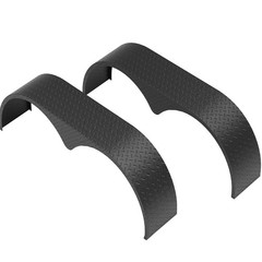 2 Pack Tandem Axle Trailer Fenders Fit for 13″-15″ Tires,72-7/8″x10-1/4″x13″ …