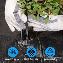 LAVEVE 3FT x 100FT Weed Barrier Landscape Fabric 3.2oz Premium Heavy-Duty – NEW