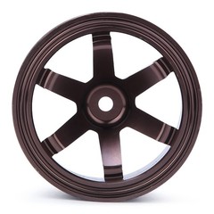 Tbest Rc Wheel Hubs Durable Aluminum Alloy 1/10 Scale Drift Car Parts 4Pcs