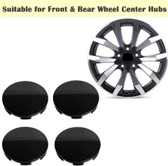 Car Wheel Center Cap Kit Outer 63mm 2.5 inches Inner 61mm 2.4 inches Rim Hub Cap