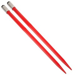 VEVOR 49″ Hay Bale Spear 3000 lbs Capacity with Nut and Sleeve