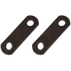 2-5/8″ Leaf Spring Trailer Shackle Strap Set of Two (2) with 9/16″ Hole Diameter