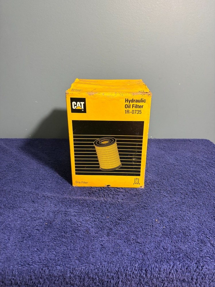 NOS CAT Caterpillar Genuine OEM Hydraulic Oil Filter 1R-0735