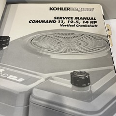 Kohler Magnum Parts-Engines Orig. Service Repair Manual Book 1988-95 Large Size