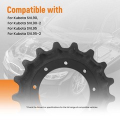 V0611-21112 Drive Sprocket Undercarriage Part 17 Teeth For Kubota SVL95