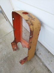 VINTAGE ALLIS CHALMERS MODEL C TRACTOR GRILLE, USED