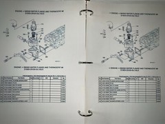 KUBOTA ANY tractor master parts manual in binder YOU PICK THE MODEL