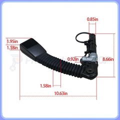 Front Left Seat Belt Buckle For BMW F01 F07 F10 528I 535I 550I 740I 72119115305