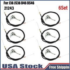 High Quality Throttle Cable Kit 21243 For J36 JS36 B46 BS46 Trowel Machines 6X