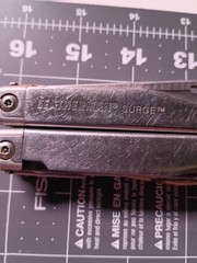 Leatherman Surge ™ Multi-Tool Pliers, Stainless Steel Multitool with Knife, Saw,