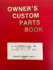 VINTAGE PETERBILT OWNER’S MAINTENANCE MANUAL 1970S-1980S