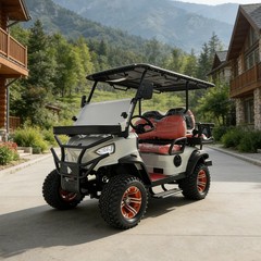 Wolverine 2026 grey 6-Seat Golf Cart Street-Legal 60KM Range 5H Charge Time