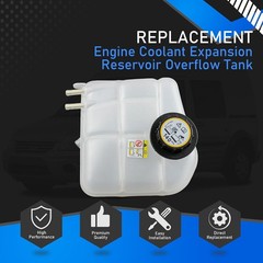 YzusGomumu Engine Coolant Expansion Reservoir Tank for Ford Focus & Transit