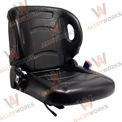 For Toyota Forklift Suspension Seat w/Seatbelt+Switch and Adjustable Backrest