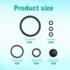 2 Sets O Rings Seal Gasket Kit Compatible with Chapin 20000 Sprayers, Piston