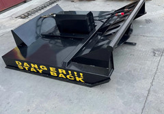 AGT 72” Skid Steer Brush Cutter Mower Heavy Duty 2 Blades Brush Hog Attachments