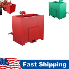 3 Point Ballast Box w/ 2″ Hitch Receiver for Category 1 Tractor Attachment 800LB