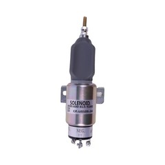 24V Fuel Shutoff Solenoid 600-815-9260 600-815-9261 For Komatsu PC128US PC138US