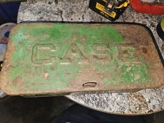 OEM Case Tractor Embossed Lid Tool Box SC DC S SI SO Ji Case Box