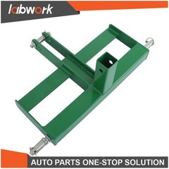 Labwork 3 Point Hitch Receiver W/ Suitcase Weight Brackets For CAT 1 Tractor