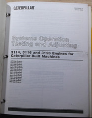 CAT CATERPILLAR 525B 535B SKIDDER ENGINE & POWER TRAIN SERVICE REPAIR MANUAL