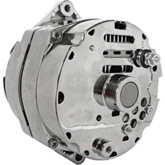 Chrome 10SI Alternator 12V 105A New External Fan 1 Year Warranty