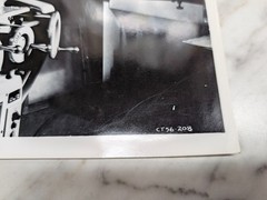 VINTAGE B&W CLEVELAND MACHINE INSPECTION TOOL PHOTO INDUSTRIAL OLD PICTURES