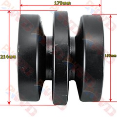 4PCS Bottom Roller fit Bobcat T140 T190 T200 T320 T300 T750 T590 T630 T650 T770