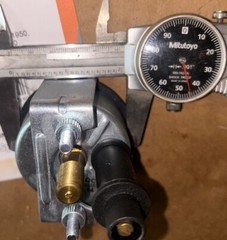 OLIVER TRACTOR OIL PRESSURE GAUGE 1855 1955 Sparex S.53140 0-80 PSI